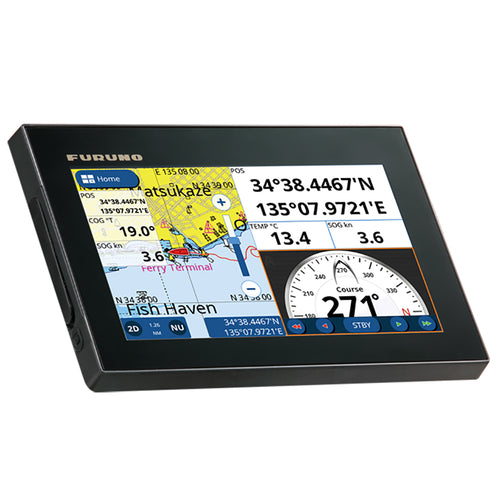 Furuno GP1871F 7 GPSChartplotterFishfinder 50200 600W 1kW Single Channel  CHIRP GP1871F